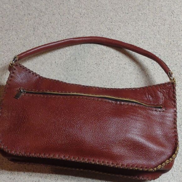 Vintage Rugged Leather Purse.  P1 - Picture 3 of 9